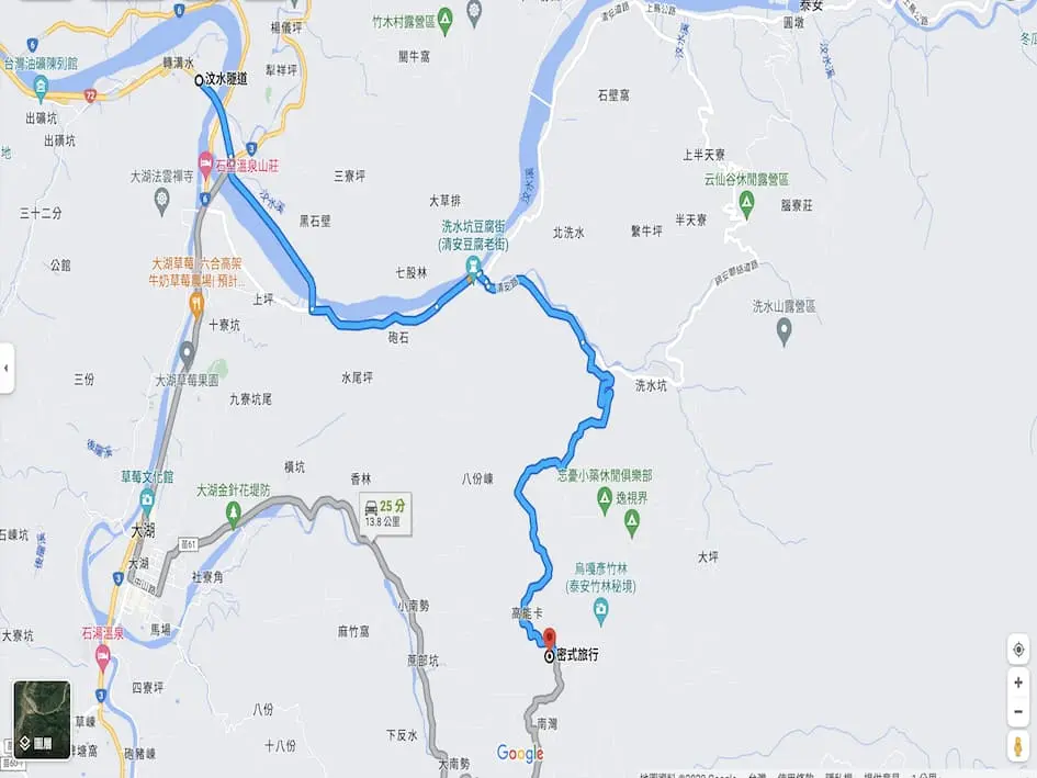 豆腐街路線步驟1