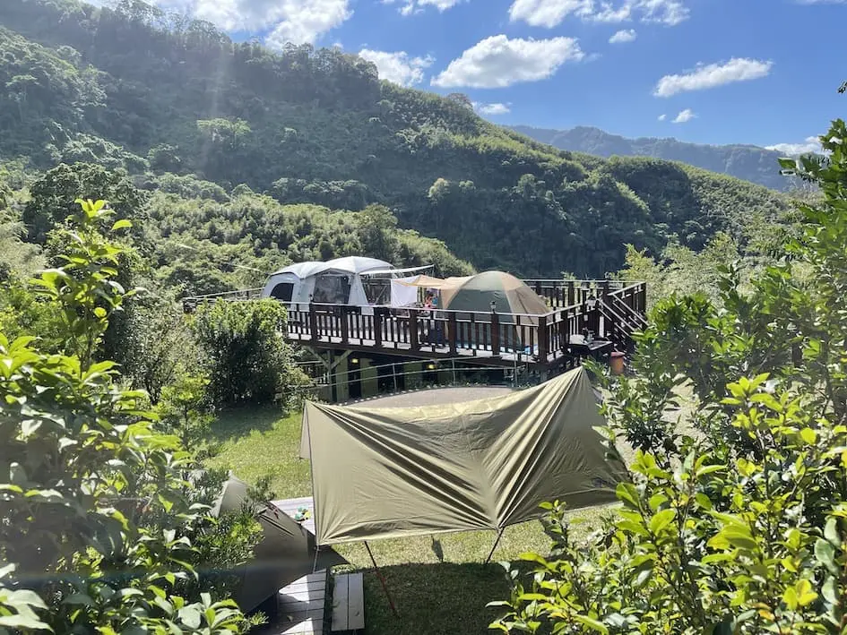 密式露營區營地景觀